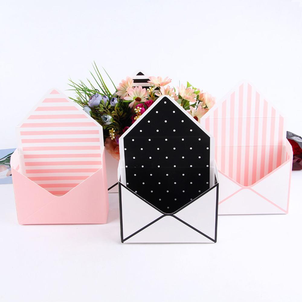 Hộp Phong Bì Đựng Hoa Cưới / Quà Tặng Valentine Gấp Gọn Tiện Lợi