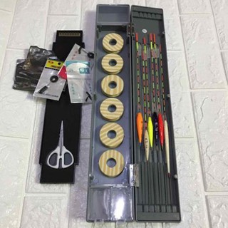 Combo hộp đựng phao và phụ kiện - Bộ phao câu đơn câu đài