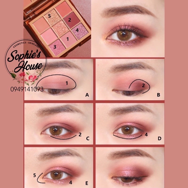 Bảng mắt HUDA NUDE MEDIUM