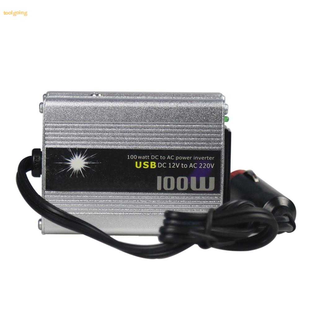 Bộ Chuyển Đổi Nguồn Điện 100w Dc 12v Sang 220v Ac