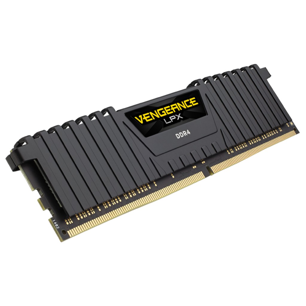 BỘ NHỚ RAM GẮN TRONG CORSAIR DDR4 VENGEANCE LPX HEAT SPREADER, 2666MHZ 8GB ĐEN