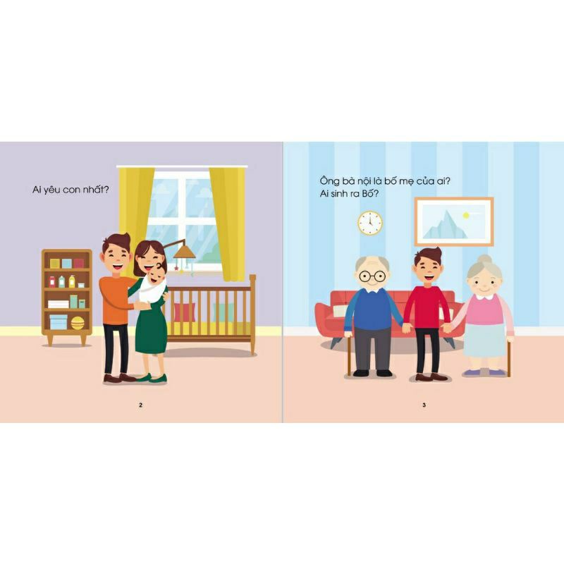 Sách - Mẹ hỏi bé trả lời, hỏi đáp giúp bé phát triển ngôn ngữ và giao tiếp (Bộ 3 cuốn)