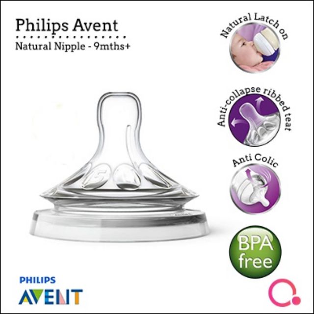 Núm Avent Natural số 5 cho bình Avent Natural cổ rộng