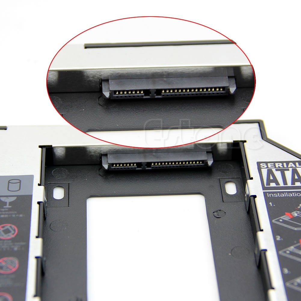 1 Khay Đựng Ổ Cứng 9.5mm Sata 2nd Hdd Ssd Cho Cd Dvd-Rom | BigBuy360 - bigbuy360.vn