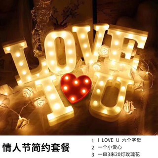 Đèn Led chữ cái trang trí tiệc siêu đẹp, siêu lung linh