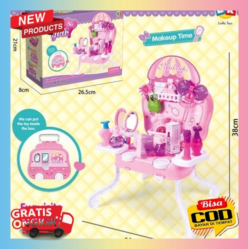 Đồ Chơi Trang Điểm U7G7 K3J3 RB Cho Bé Gái / Bé Trai / Bé Gái 1 2 3 4 5 6 7 8 9 10 11 12 13 Tuổi Bộ Đồ Chơi Trang Điểm At Freddy K3J3 RB - Đồ Chơi Trang Điểm Thời Trang Cho Trẻ Em