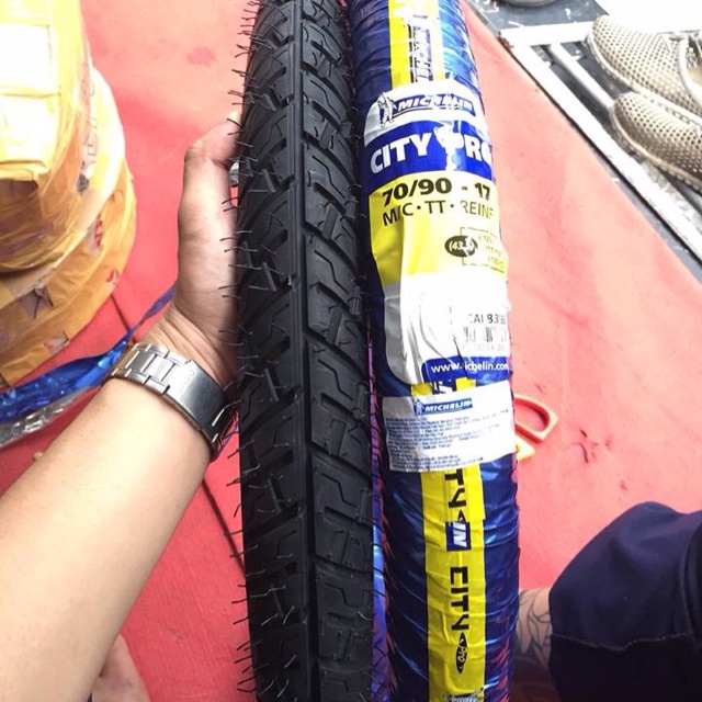 Cặp Vỏ xe máy Michelin City Pro size 60 - 70/90/17 “ xe số “ chính hãng