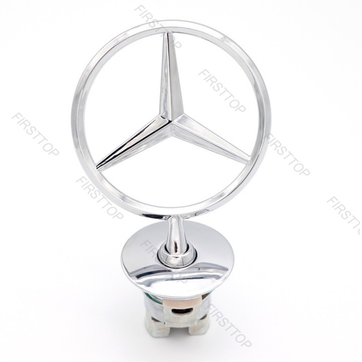 Logo Bằng Hợp Kim Mạ Crom Trang Trí Xe Hơi Mercedes