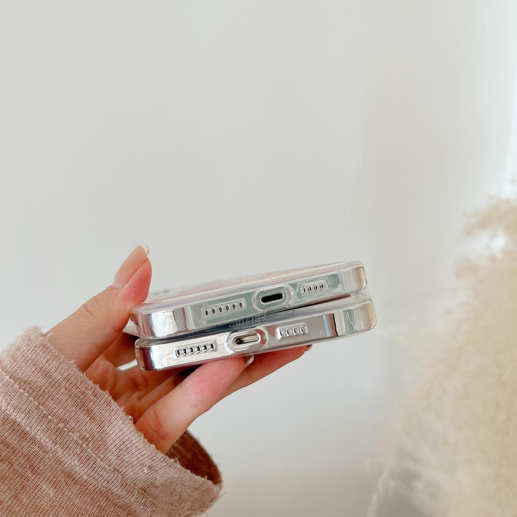 Ốp Điện Thoại Tpu Dẻo In Hình Snoopy Charlie Nút Kim Loại Cho iphone 13 Promax 12 11 7 Plus X XR 8 7