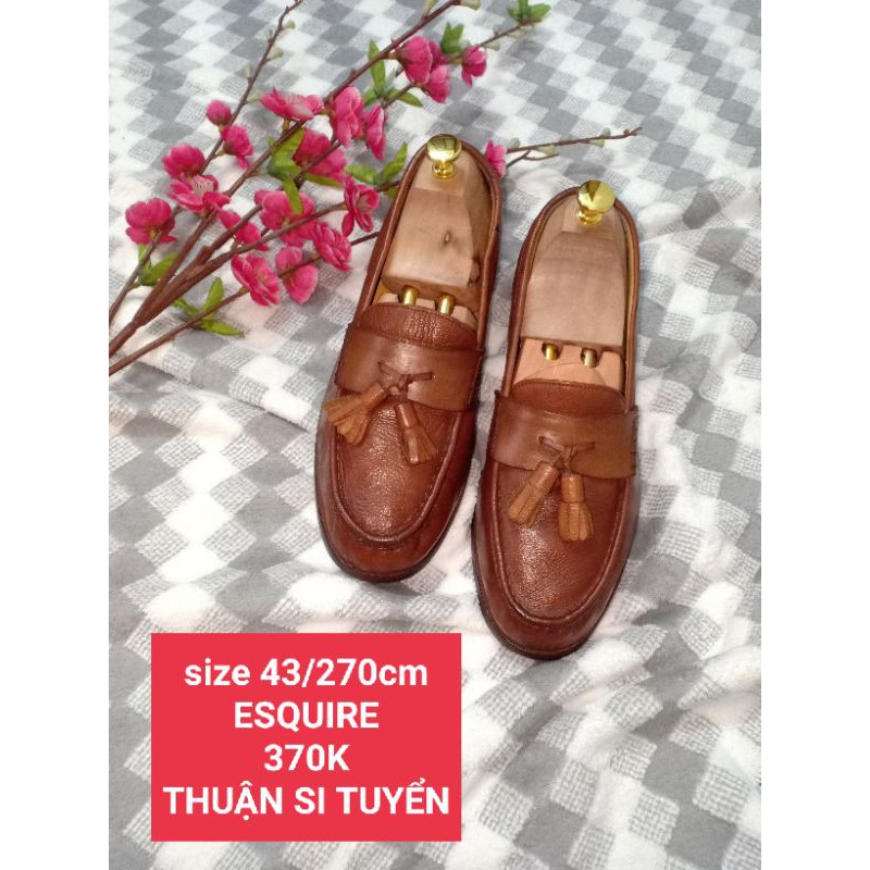 giày lười chuông SIZE 43/270 cm giày 2hand