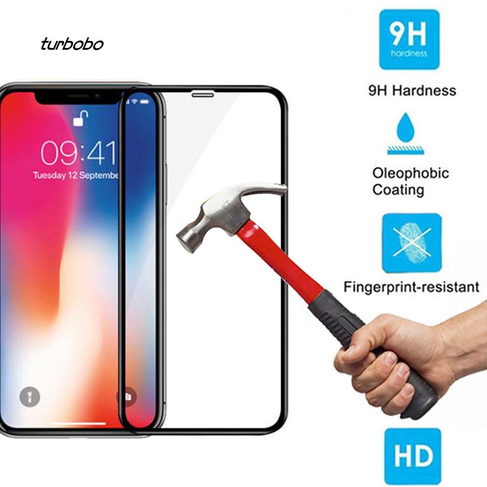 Kính Cường Lực 5D Viền Cong Bảo Vệ Màn Hình Điện Thoại iPhone XS Max XR