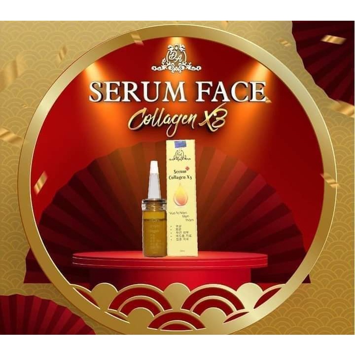 Serum Face Collagen X3 Chính Hãng Công Ty Đông Anh