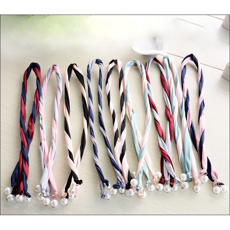 Băng đô bờm tóc cài tóc cổ trang dân tộc quấn tóc quà tặng xinh xắn