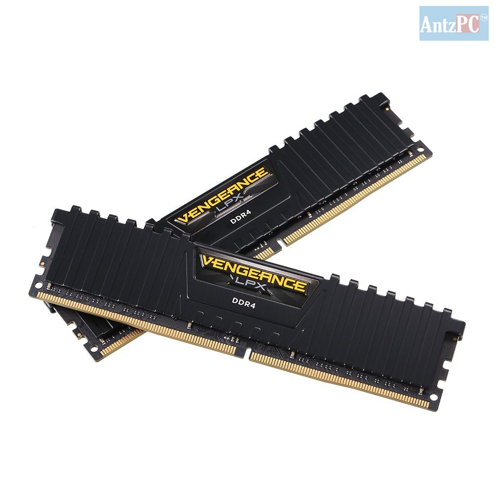 RAM Máy tính Desktop CORSAIR VENGEANCE® LPX 32GB  DDR4 3000MHz C16 ĐEN-CMK32GX4M2C3000C16 - Hàng Nhập Khẩu US