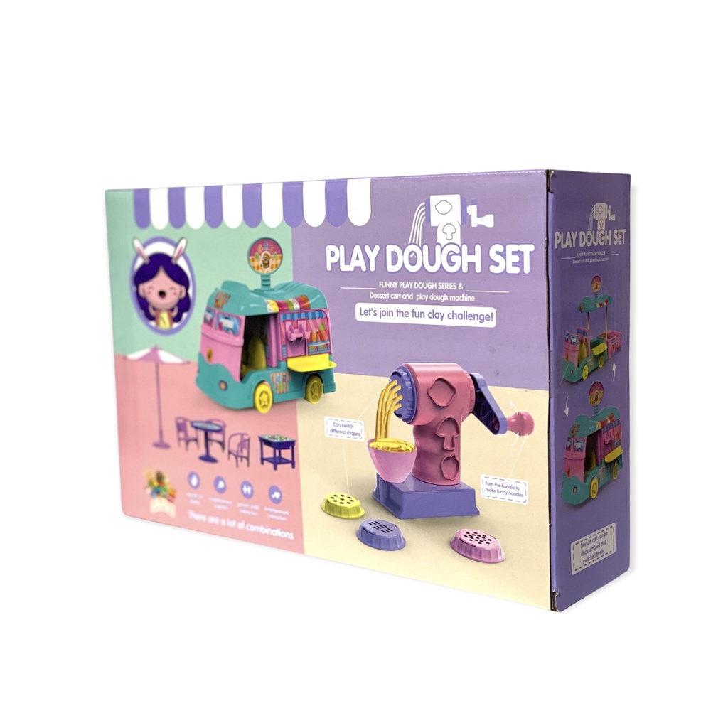 ĐỒ CHƠI LÀM MỲ TỪ ĐẤT NẶN CHO BÉ PLAY DOUGH SET