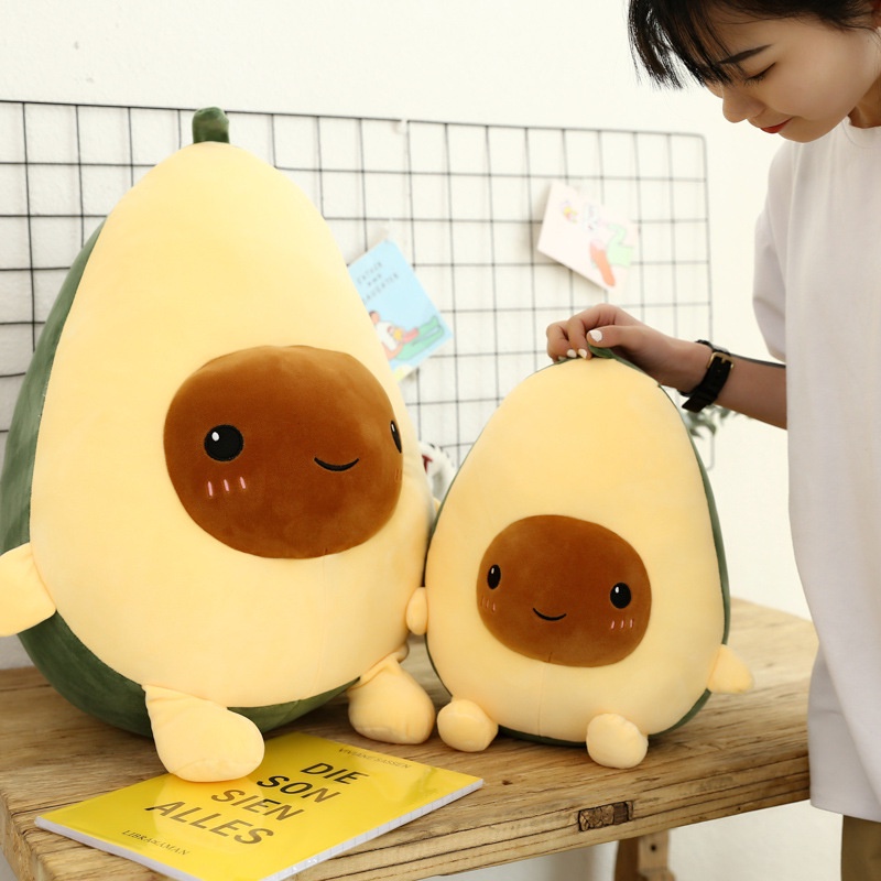 Quả Bơ Nhồi Bông Mềm Mại Xinh Xắn