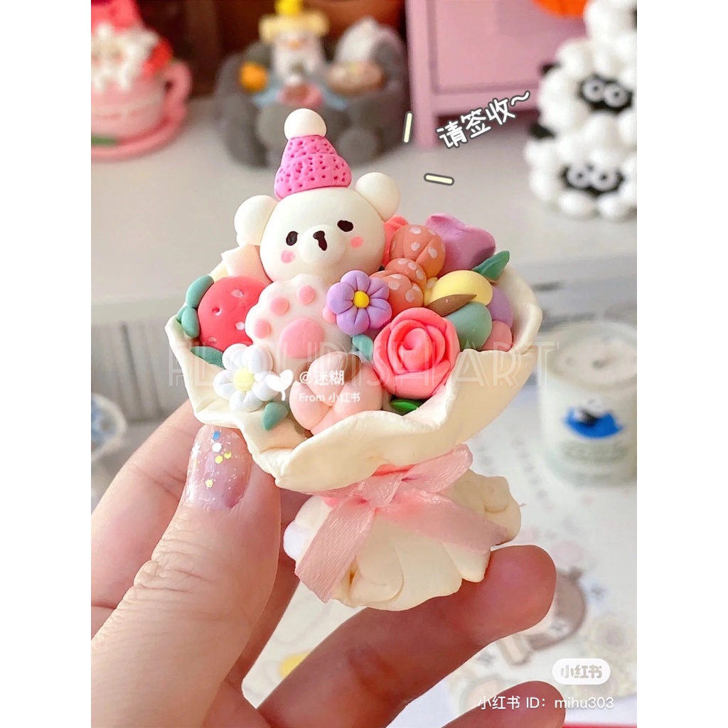 Đất Sét Tự Khô Mont Marte Premium Air Hardening Modelling 2KG