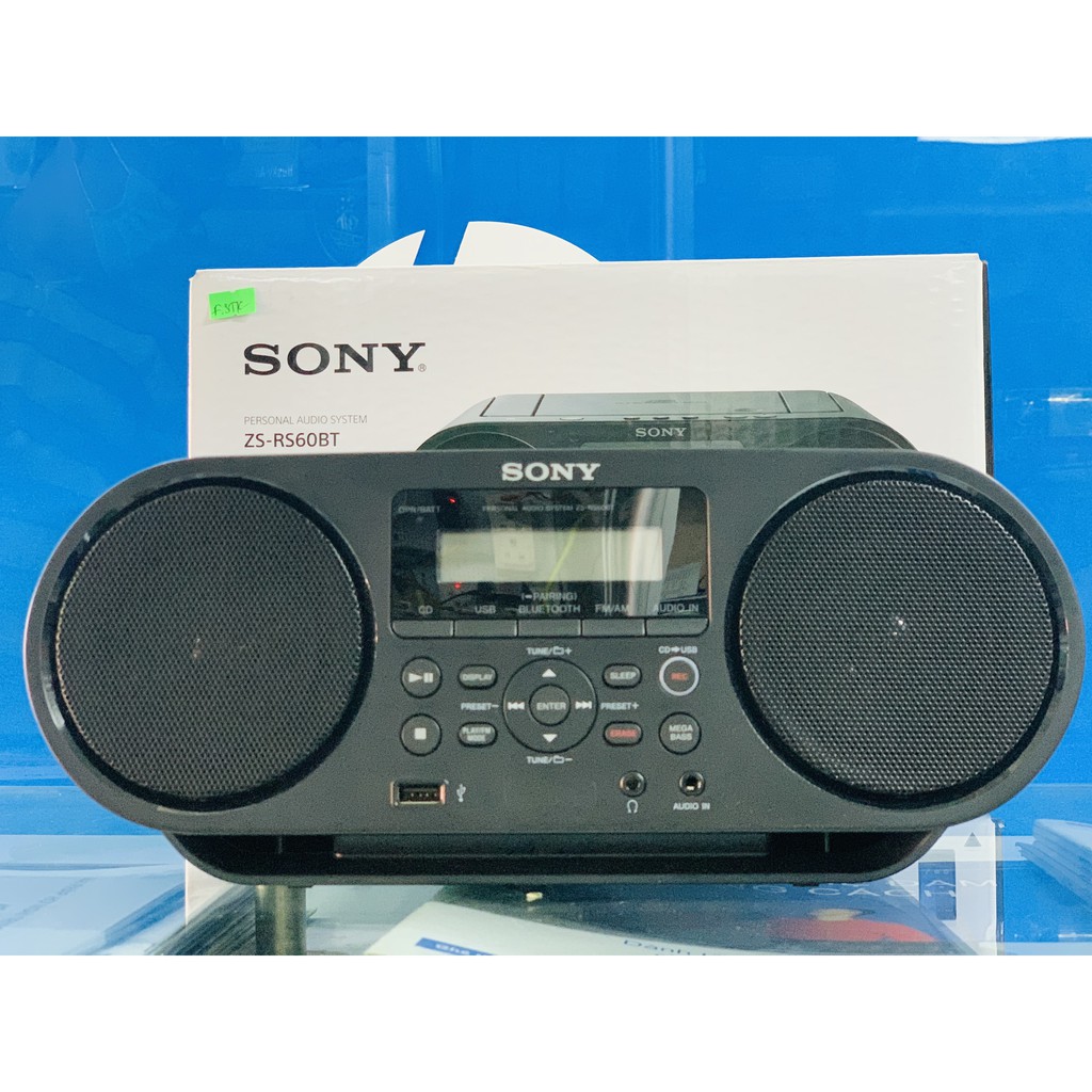 Máy Cassette CD SONY ZS-RS60BT