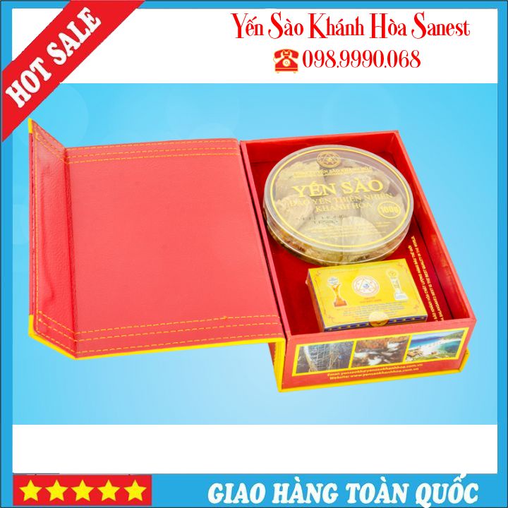 SALE Yến Hồng Đảo Yến Thiên Nhiên Khánh Hòa Hộp 100G - 026