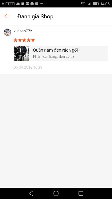 Quần nam đen rách gối (sz 27-36) | BigBuy360 - bigbuy360.vn