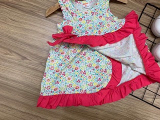 Đầm cotton bé gái size 8-22kg
