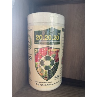Phân bón npk 20-20-20 vidan 500g