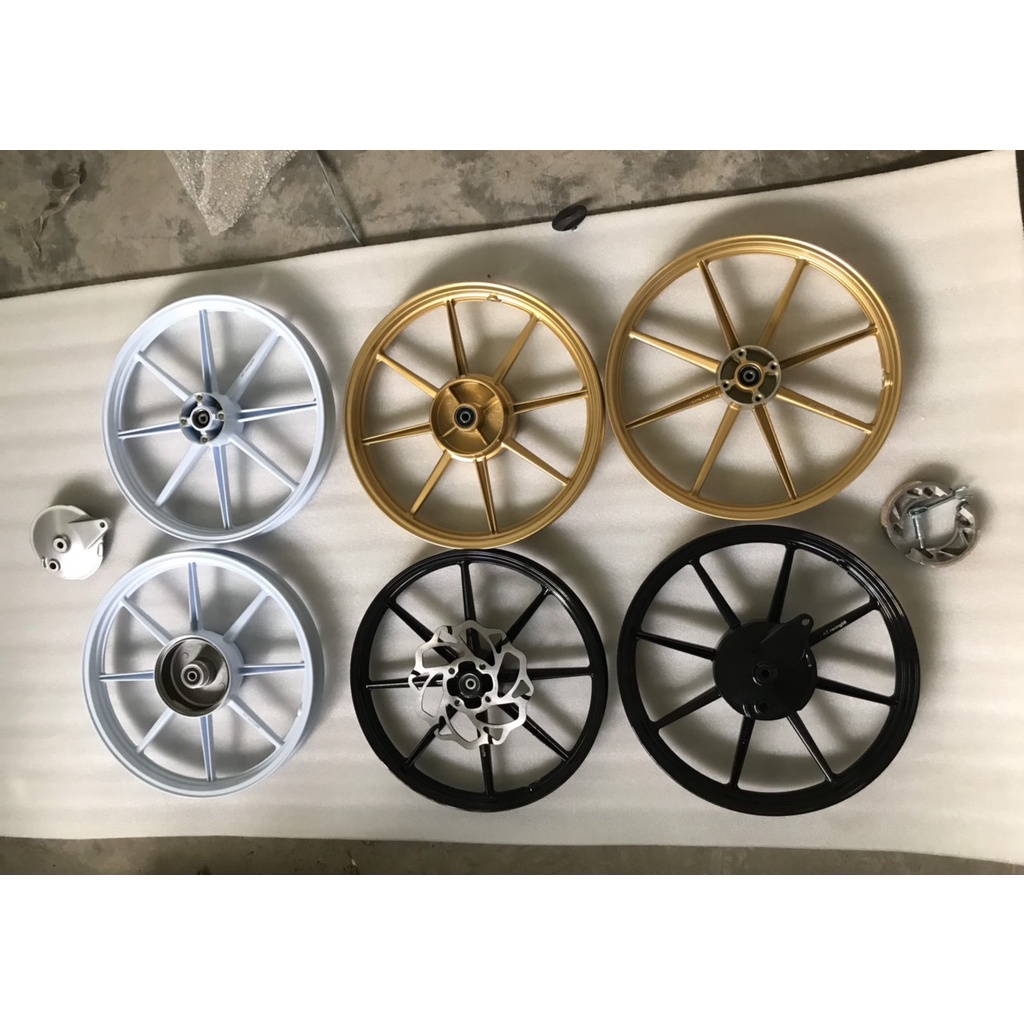 MÂM VÀNH ĐÚC 8 CÂY ĐĨA YAMAHA SIRIUS JUPITER TAURUS VÀ EXCITER 2006 2010-2011 2013 4 SỐ GẮN ZIN THEO XE KHÔNG CHẾ CHÁO