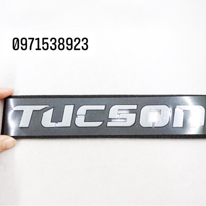 Logo chữ nổi huyndai tucson xịn chính hãng