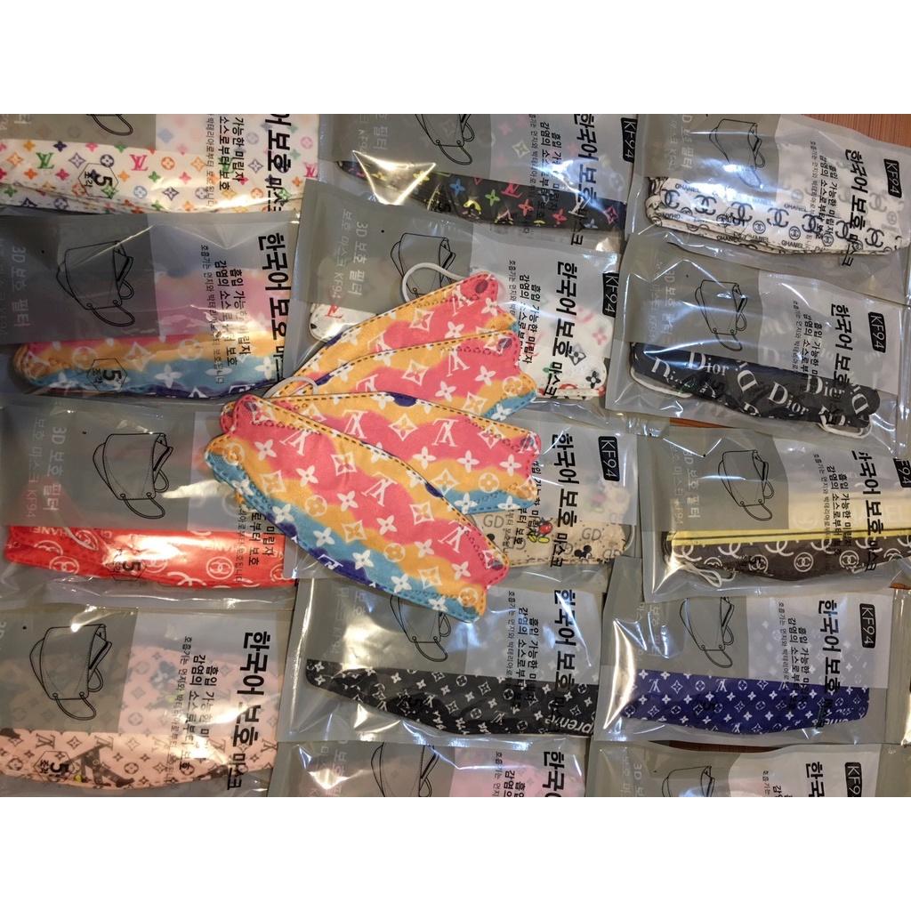 KHẨU TRANG KF94 NHẬP KHẨU ( LV, DIO, CHANNEL ) TÚI 5 CHIẾC | BigBuy360 - bigbuy360.vn