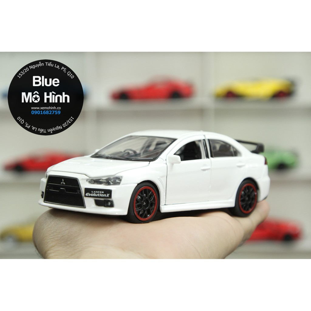 Blue mô hình | Xe mô hình Mitsubishi Lancer Evo 1:32