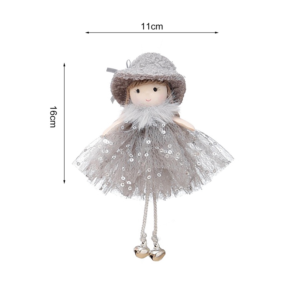 Búp Bê Hình Thiên Thần Bằng Vải Treo Trang Trí Nhà Cửa