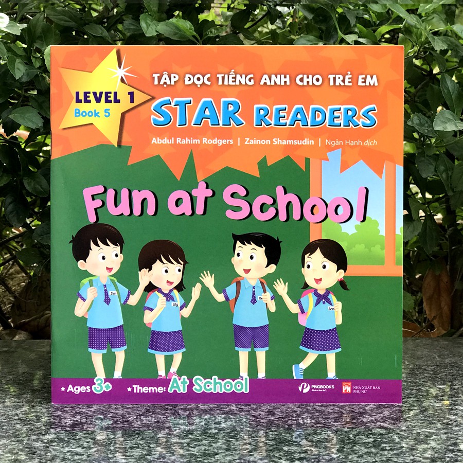 Sách - Tập Đọc Tiếng Anh Cho Trẻ Em - Star Readers (Song ngữ Việt - Anh) (Lẻ tùy chọn)