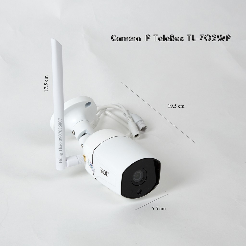Camera IP TeleBox TL 702WP ngoài trời 2.0Mpx