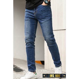 Quần jean nam trơn cao cấp vải jean co dãn hàng chuẩn shop Phuongnamshop20 kvp42