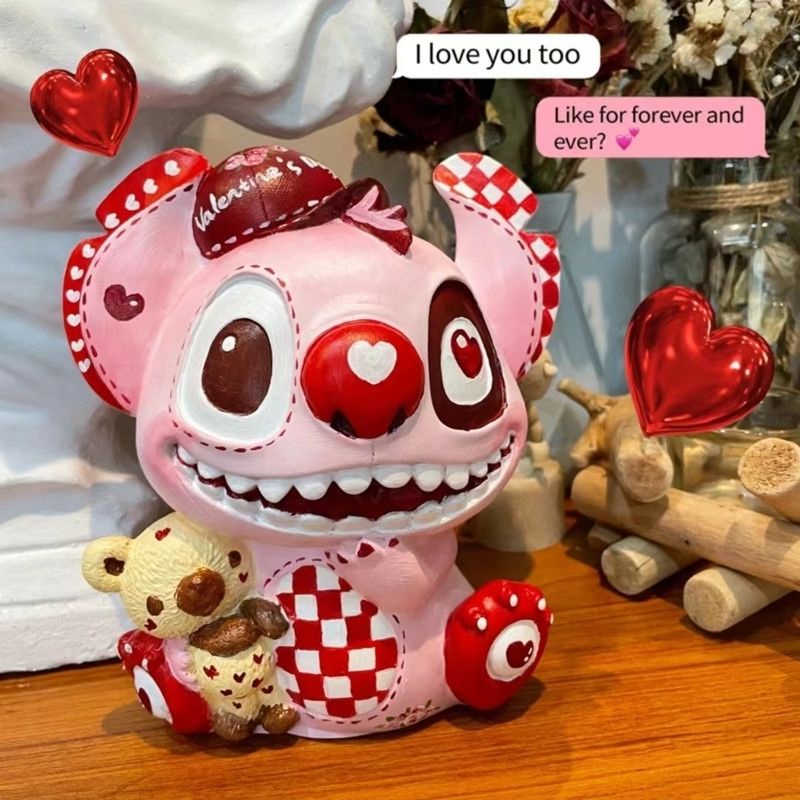 Đồ chơi tự làm bằng tay Sơn màu Piggy Jar Dâu tây Gấu Vinyl Men Doll Doodle Piggy Jar Non-Thạch cao Doll Sơn màu Đồ chơi tự làm bằng tay