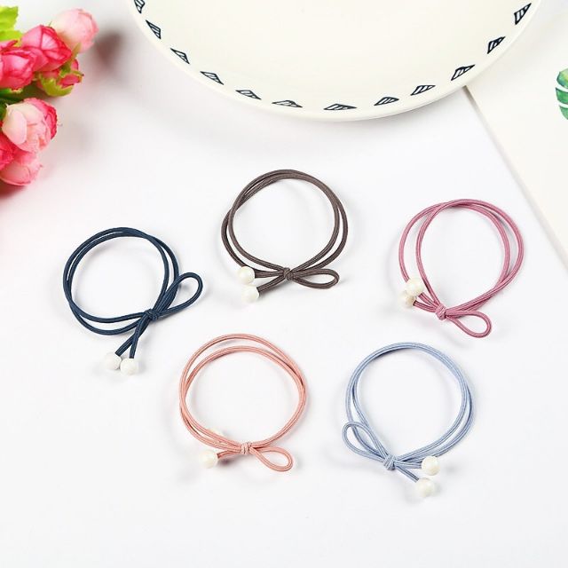 Dây buộc tóc nơ, hạt trai bền đẹp