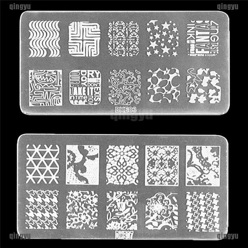 Bộ Dụng Cụ In Hình Móng Tay Nghệ Thuật