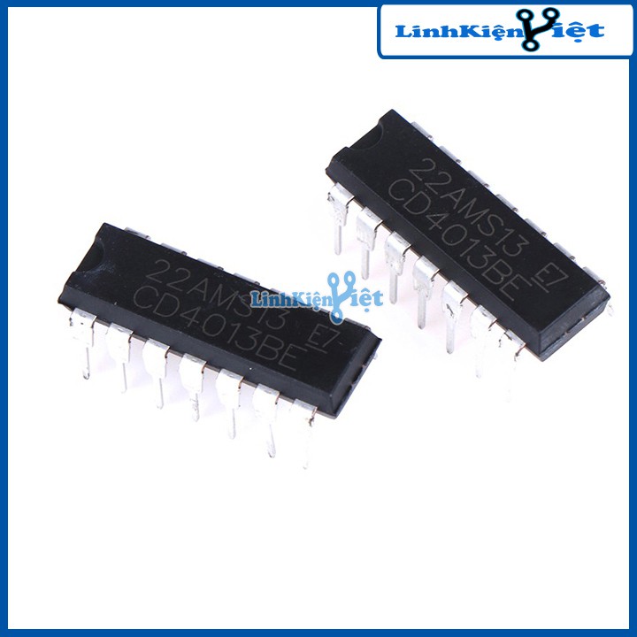 CD4013 - Chân Cắm DIP 14
