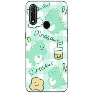 Ốp lưng Oppo A31, A71, A83 in hình Khủng long cute
