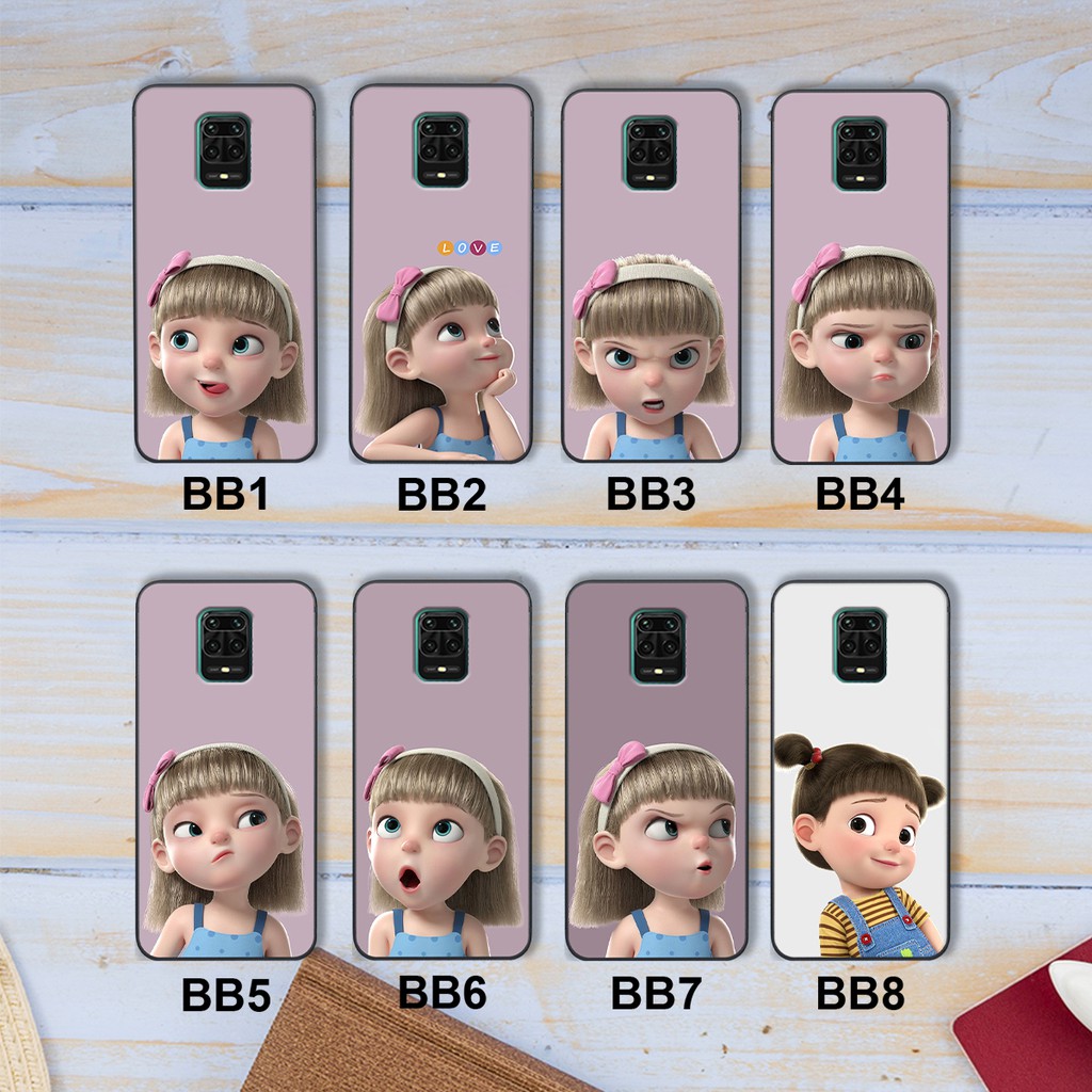 Ốp lưng XIAOMI Redmi Note 9s / Note 9 Pro in hình cô bé cute