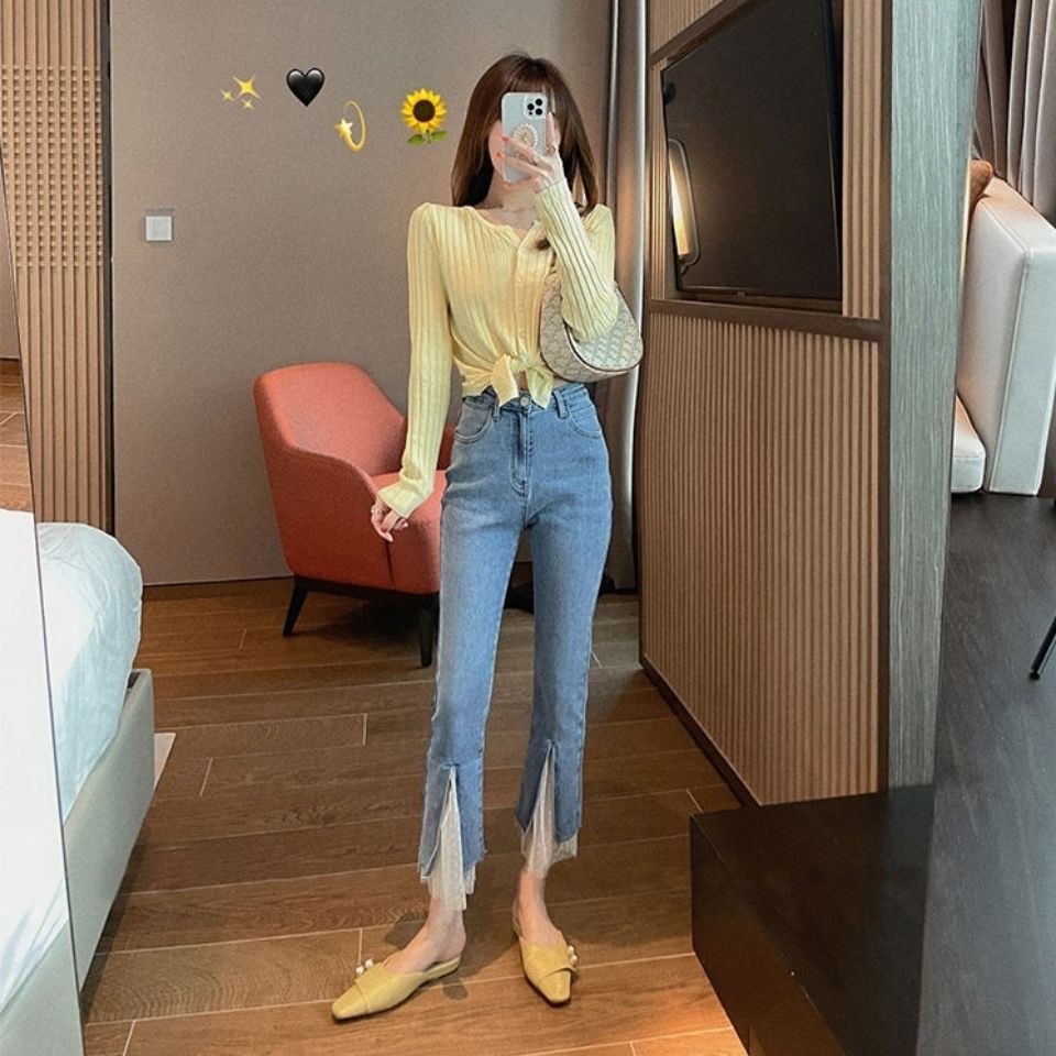 Quần Jeans Lưng Cao Thời Trang Hè 2021 Cho Nữ | BigBuy360 - bigbuy360.vn