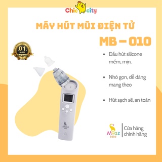 Máy hút mũi cho bé moaz bebe mb-010 dụng cụ hút mũi cho trẻ sơ sinh thiết kế nhỏ gọn