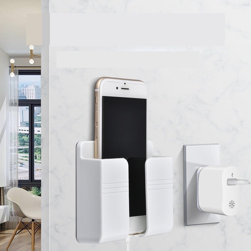 Kệ để điện thoại điều khiển, kệ dán tường đa năng sạc tiện lợi, giá đỡ điện thoại HuyStore | BigBuy360 - bigbuy360.vn