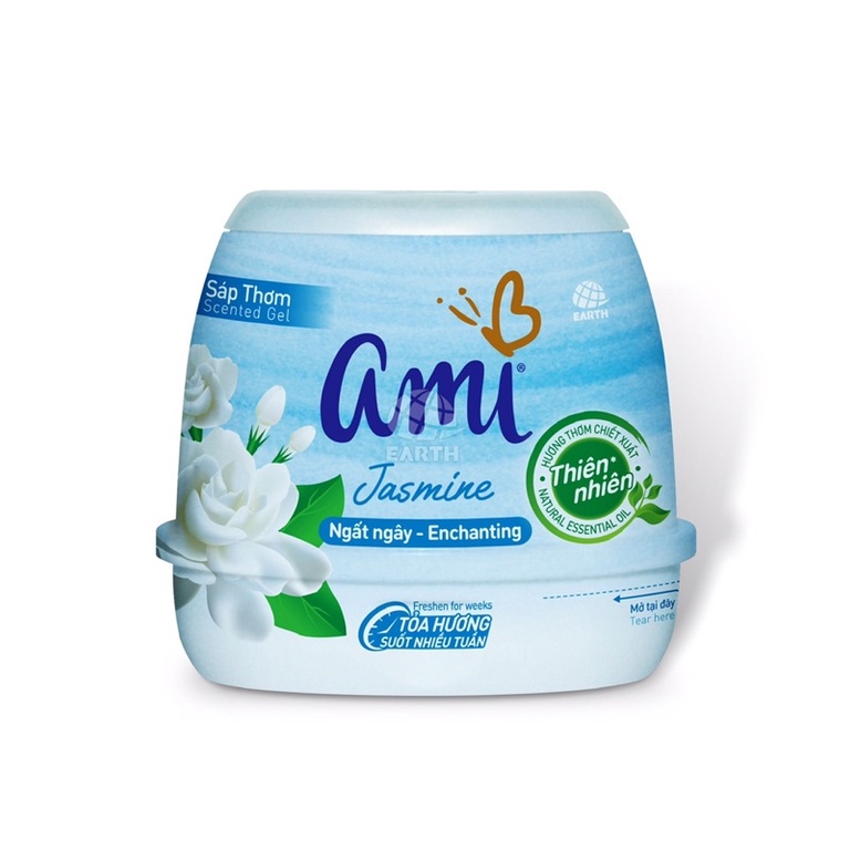Sáp thơm Ami khử mùi 200g , thơm phòng thiên nhiên