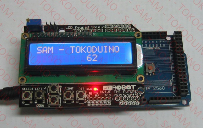 Arduino Lcd Keypad Shield - Lcd Shield 16x2