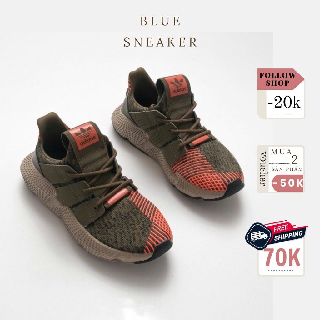 Giày Sneaker Nam Nữ Prophere xanh cam (fullbox+freeship)