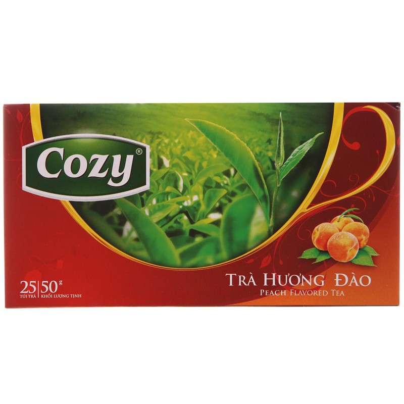 Trà Cozy Hương Đào (2g x 25 gói/hộp) - TCZ004