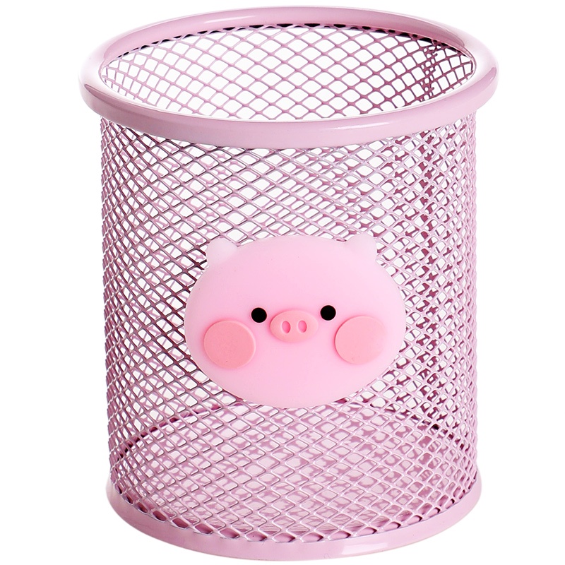 Gia dụng sắt mỹ thuật rỗng phim hoạt hình bút nhỏ văn phòng phẩm 