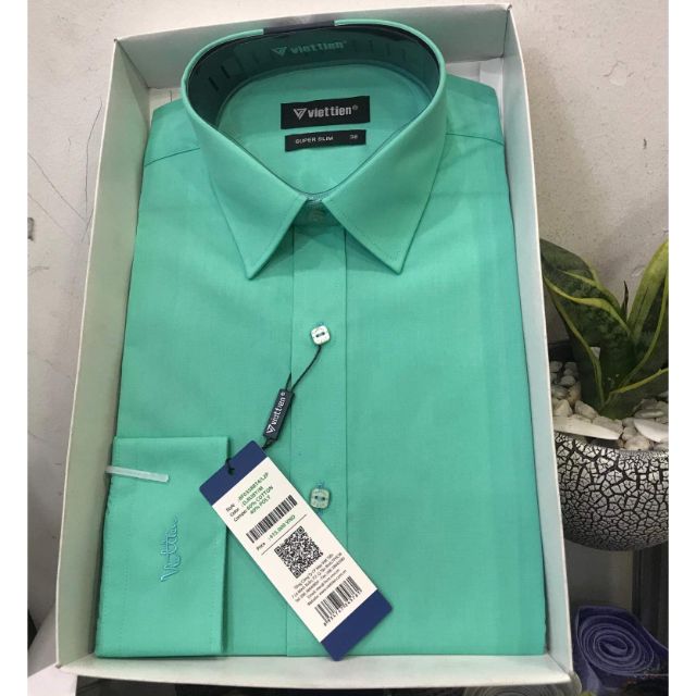 Sơmi việt tiến sale 55 %(fom slim fit)