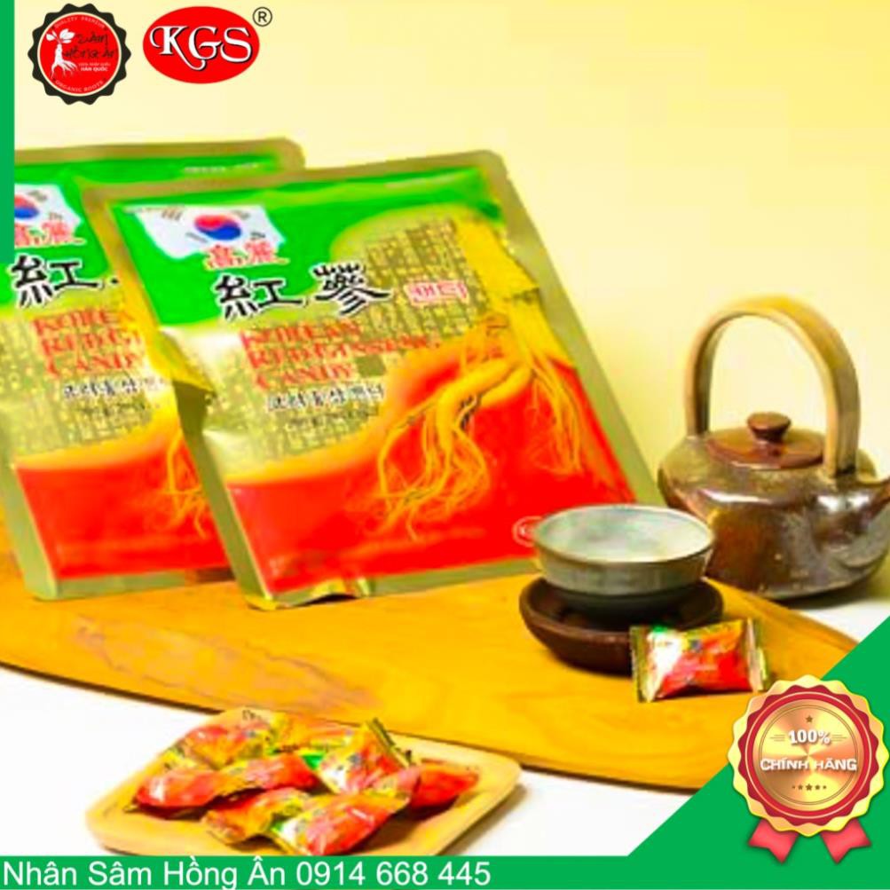 Kẹo hồng sâm CAO CẤP CHÍNH HÃNG KGS nhập khẩu HÀN QUỐC 100g